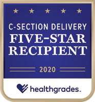 Healthgrades Five Star for C-Section Delivery