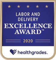 Healthgrades Five Star for Labor and Delivery