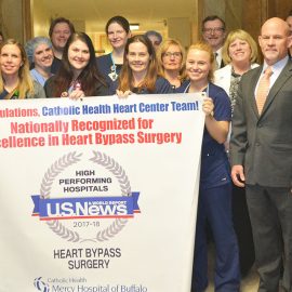 U.S. News & World Report Recognizes Mercy Hospital of Buffalo as High Performing Hospital For Heart Bypass Surgery