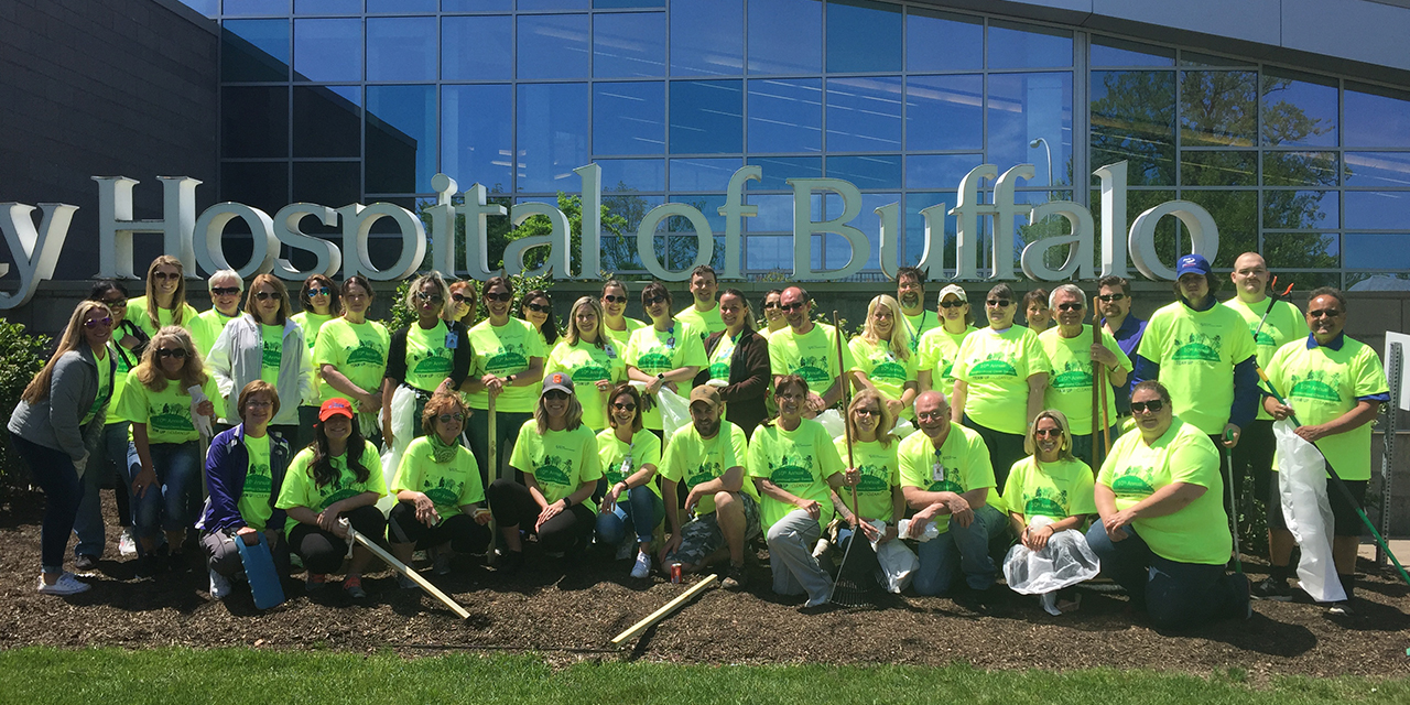 Mercy Hospital Holds 10th Annual Neighborhood Clean Sweep