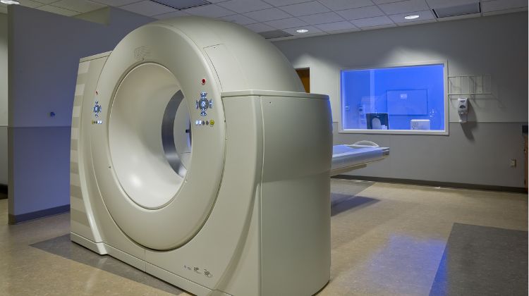 CT scan machine