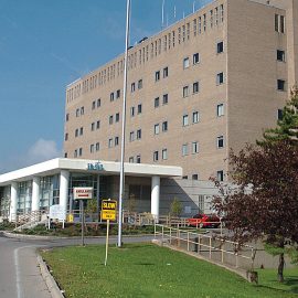 Exterior of Mount St. Mary's hospital